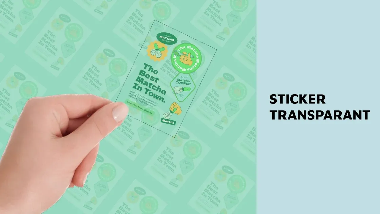 Sticker Transparant